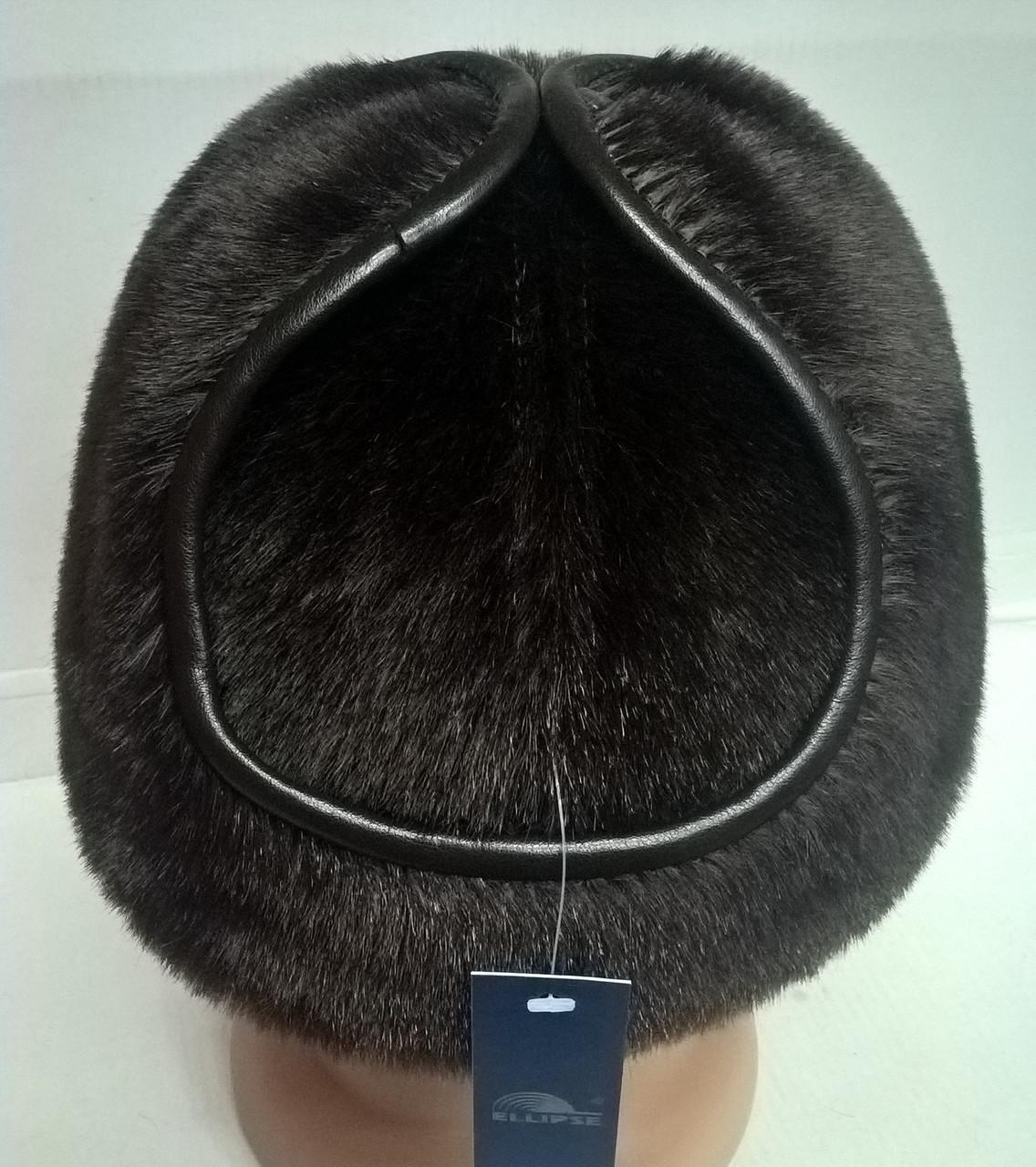 Бейсболка-ушанка мужская Ellipse искусственный мех нерпа 58 см Коричневый (4.18.1/12.4/58) - фото 3 Бейсболка-ушанка мужская Ellipse искусственный мех нерпа 58 см Коричневый (4.18.1/12.4/58) - фото 3