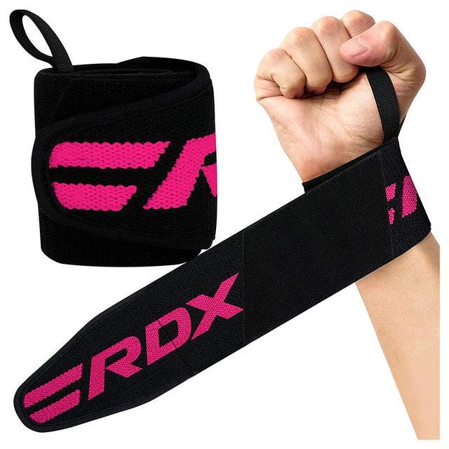 Бинти для зап'ястків RDX W2 Gym Wrist Wraps Pink Pro (A-014912) - фото 2 Бинти для зап'ястків RDX W2 Gym Wrist Wraps Pink Pro (A-014912) - фото 2