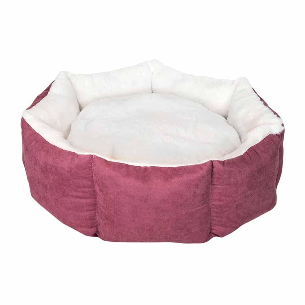 Лежанка для собак Ferplast CUPCAKE XL 98 см Марсала/Бежевый (1603844785)