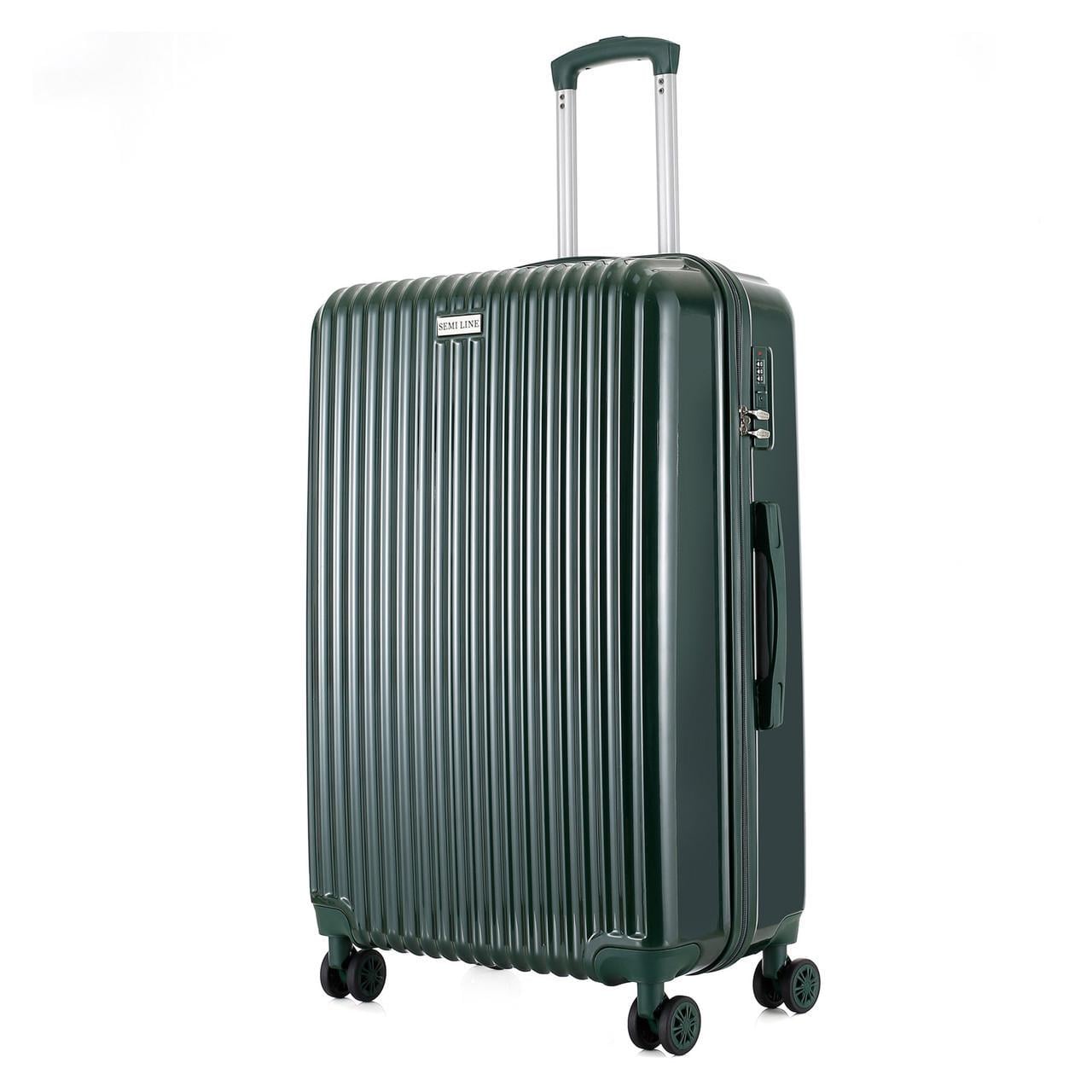 Чемодан SEMI LINE 28" L Dark Green (T5948-3)