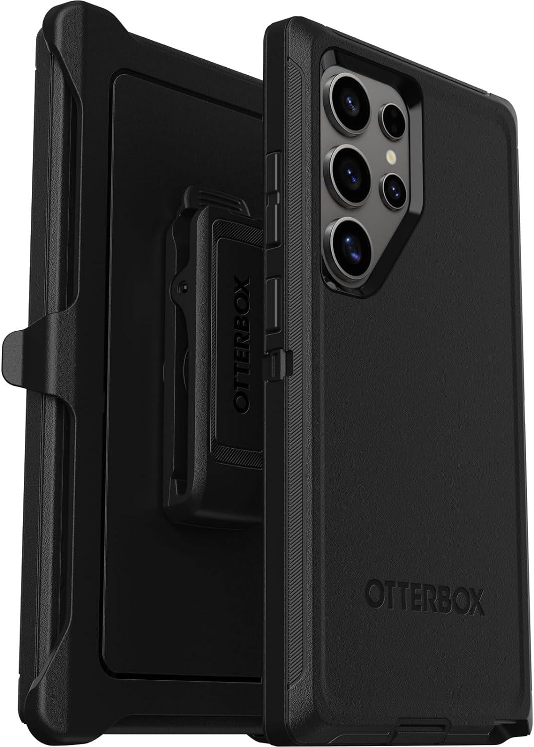 Чехол противоударный с клипсой подставкой OtterBox Defender Series Pro для Samsung Galaxy S25 Ultra 6,9" Black Чехол противоударный с клипсой подставкой OtterBox Defender Series Pro для Samsung Galaxy S25 Ultra 6,9" Black