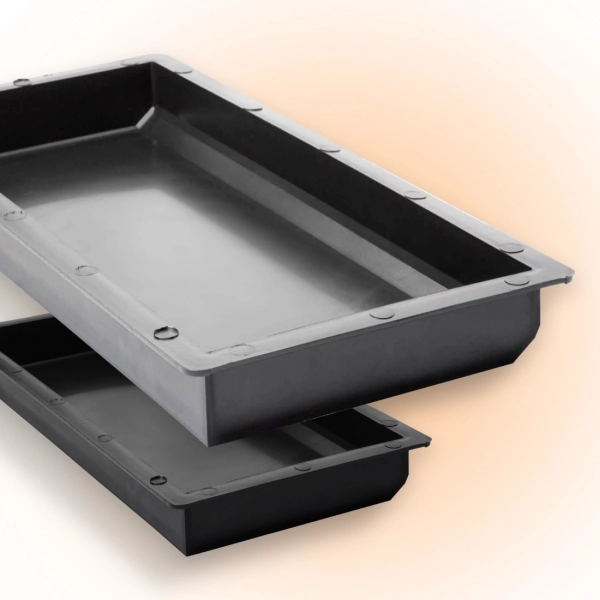 Форма для бордюру Верес-2007 для тротуарної плитки 500x210x45 мм 2 шт. (104010102-3195)