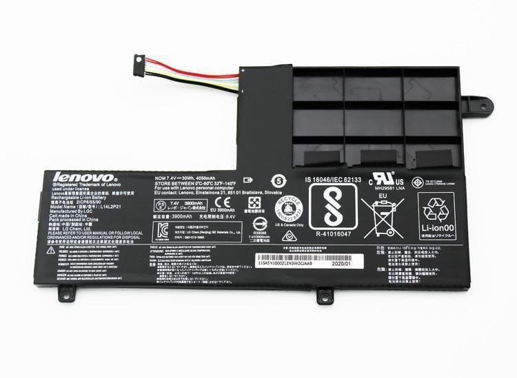 Батарея Lenovo Flex 3-1480/3-1580 /L14M2P21/L14L2P21/7.4V/ 4050mAh /30Wh