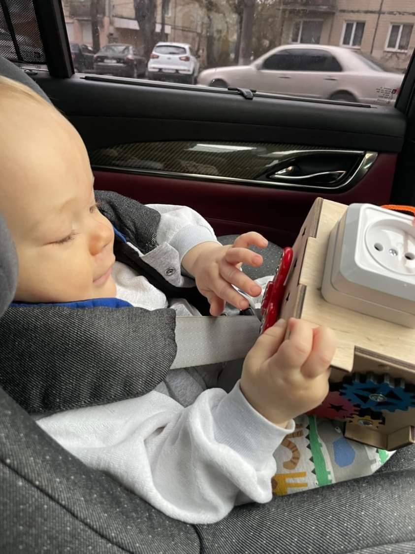 Бизикуб детский KolodaToys Mini 12х12х12 см Разноцветный (1212чс) - фото 8