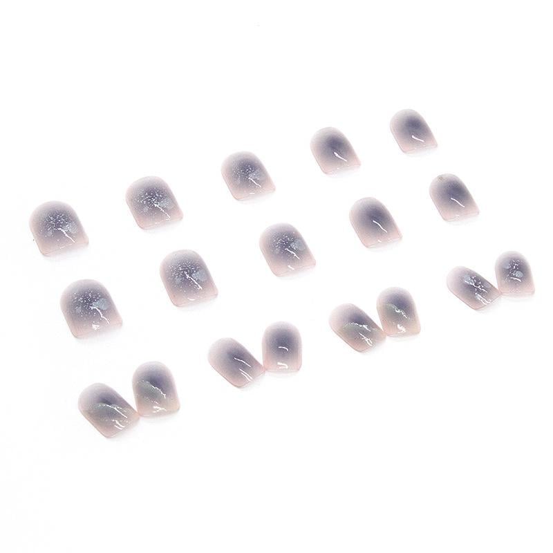 Накладные ногти Bananahall с дизайном и клеем 24 шт. Фиолетовый (A9765) - фото 3 Накладные ногти Bananahall с дизайном и клеем 24 шт. Фиолетовый (A9765) - фото 3