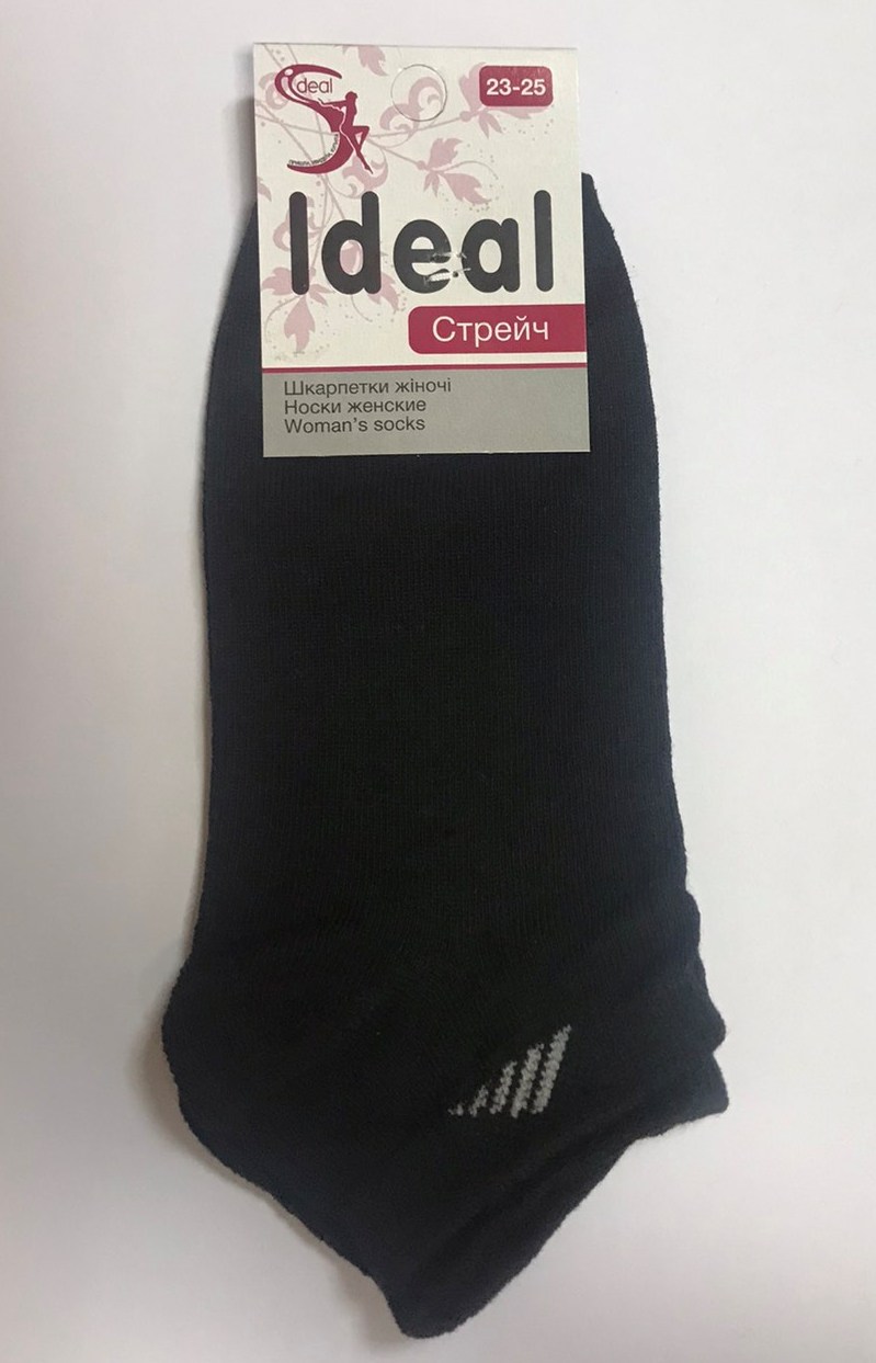 Носки женские Ideal Стрейч р. 23-25 ​​Черный