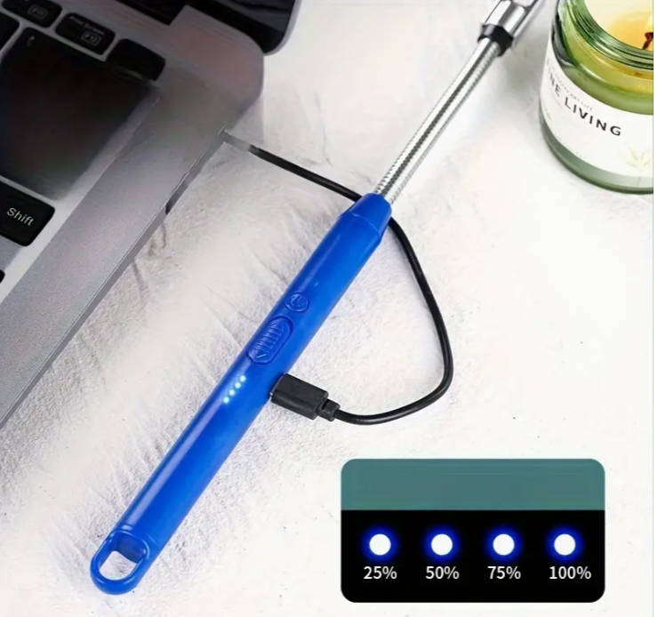 Запальничка електронна екологічна багаторазова для дому/кухні/барбекю/свічок/кемпінгу USB-кабель (1416) - фото 3 Запальничка електронна екологічна багаторазова для дому/кухні/барбекю/свічок/кемпінгу USB-кабель (1416) - фото 3