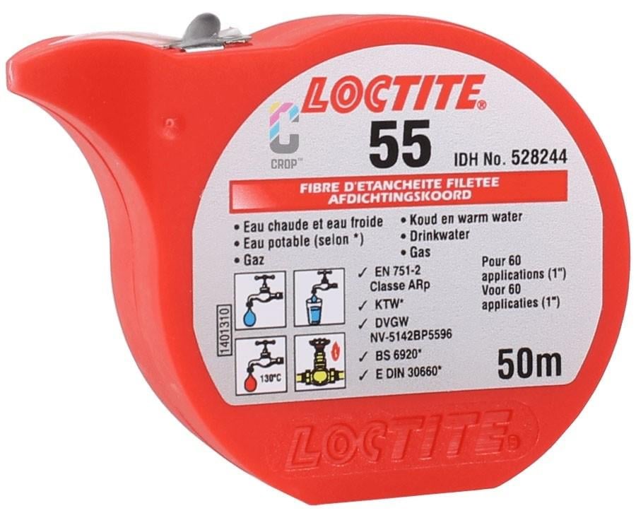 Нитка ущільнююча LOCTITE 55 для різьби і труб 50 м (544)