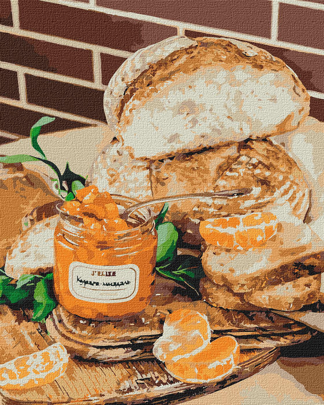 Картина по номерам Идейка Мандариновый привкус 40x50 см (Id-KHO5572)