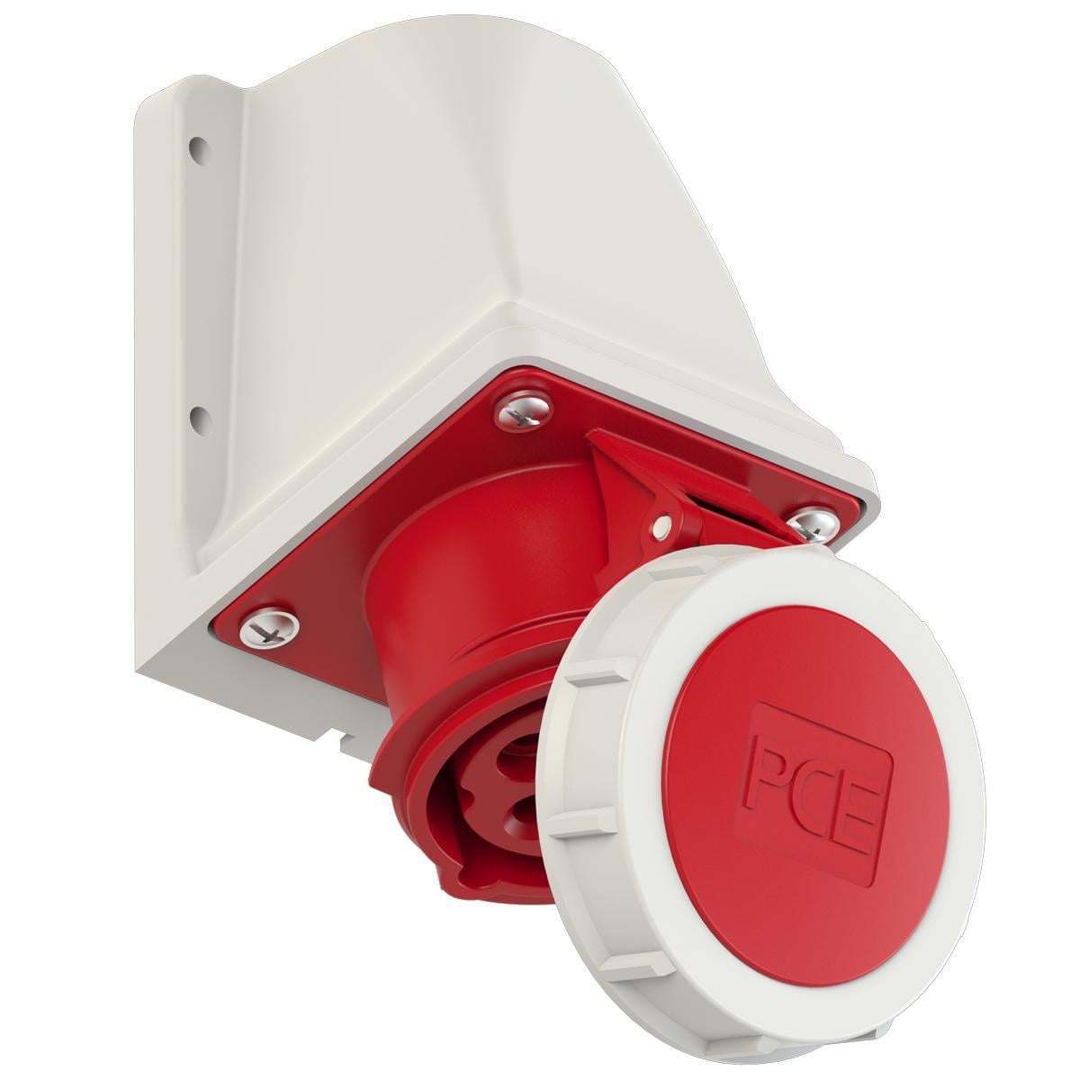 Силова розетка настінна PCE 3P+E IP67 16A 400V (1142-6)