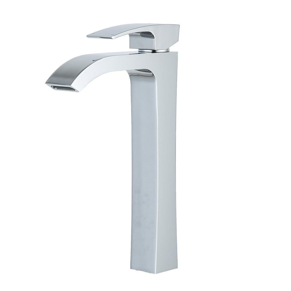 Смеситель для раковины высокий Gappo G1007-81 Хром (1961748347)