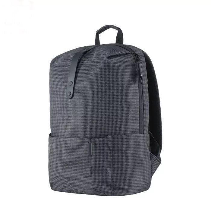 Городской рюкзак с отделением для ноутбука Mijia College wind Casual leisure backpack 600d Black