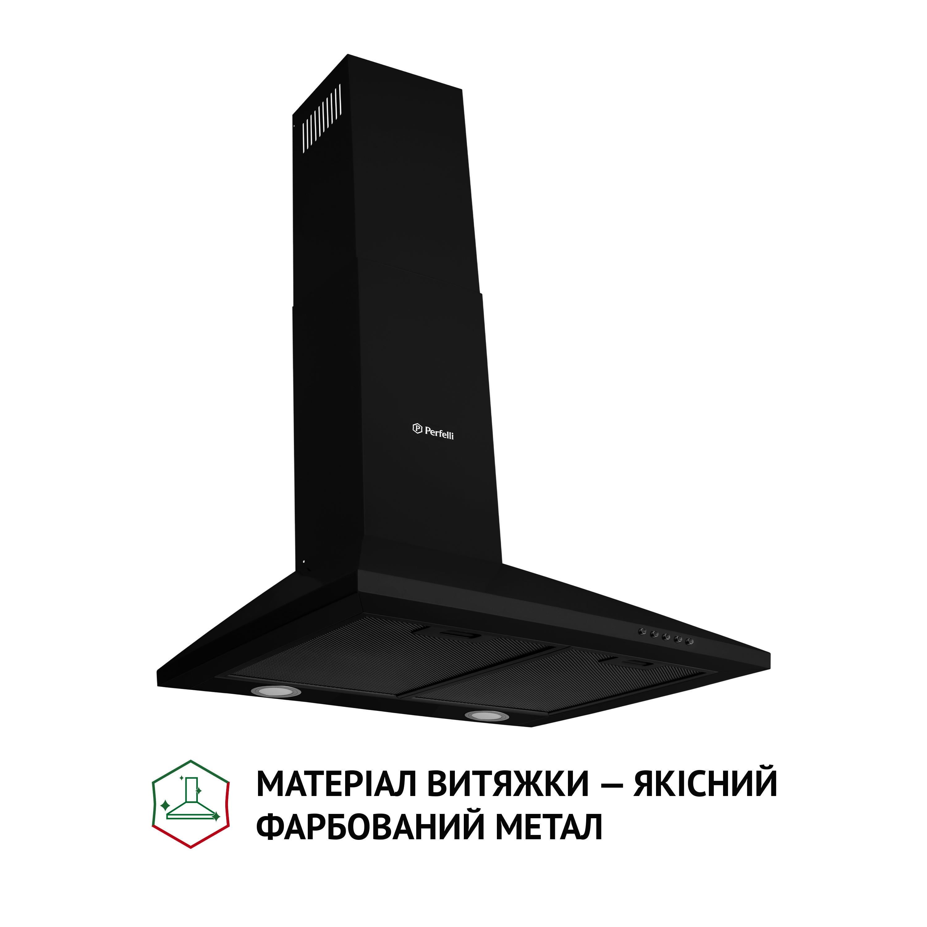 Витяжка Perfelli K 6610 BL 1000 LED - фото 2