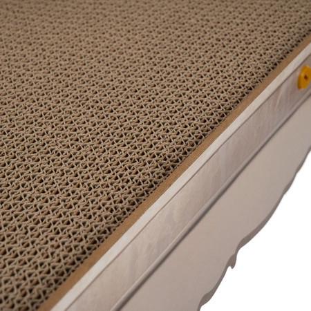 Когтеточка для кошек Purlov в виде дивана картонная 60 см (24285) - фото 5 Когтеточка для кошек Purlov в виде дивана картонная 60 см (24285) - фото 5