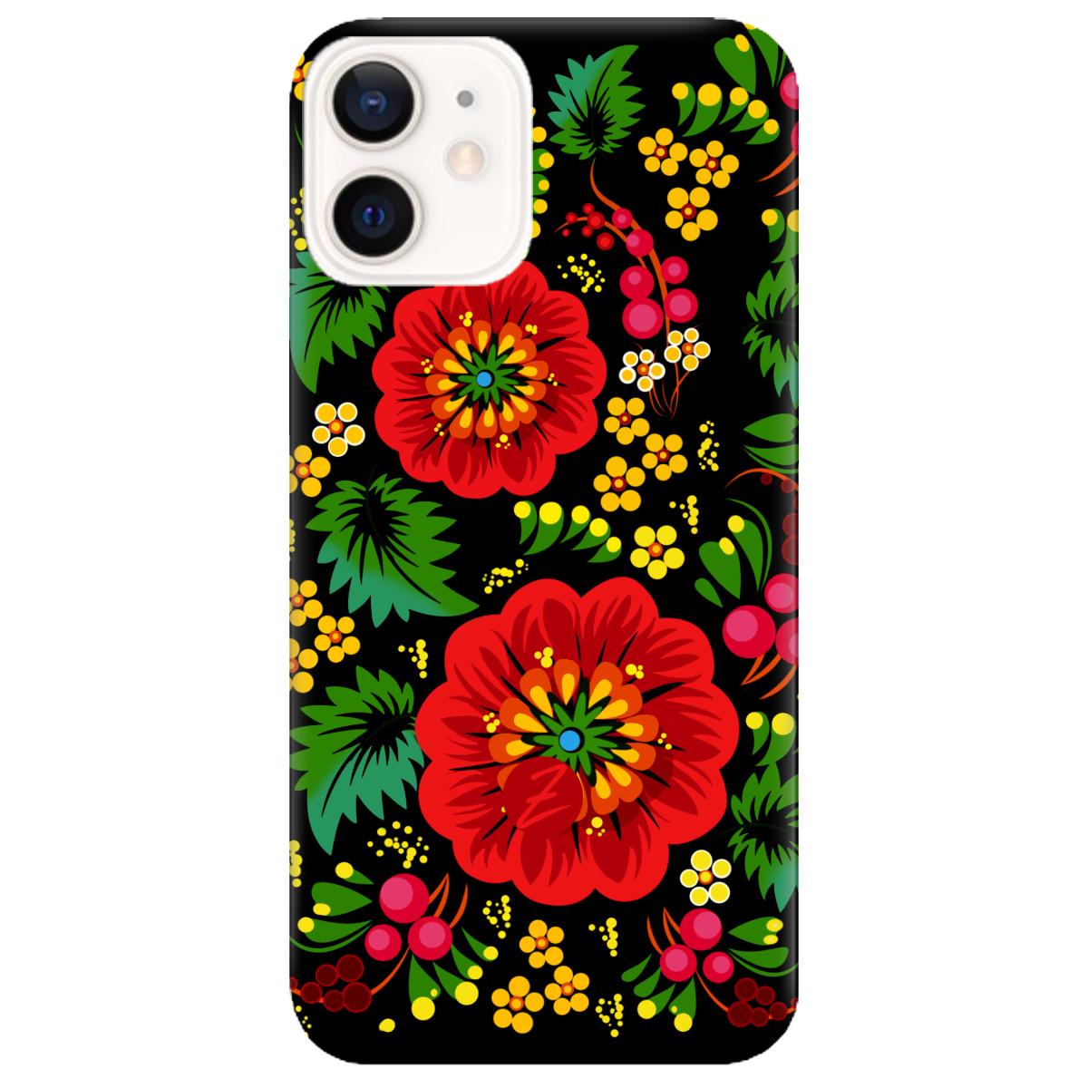 Силіконовий чохол Zorrov для Apple iPhone 12 - Ukrainian art (14070040170087079)