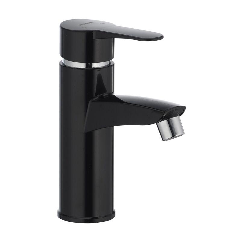 Смеситель для умывальника Plamix Sergio-001 Black без подводки (PM0030)