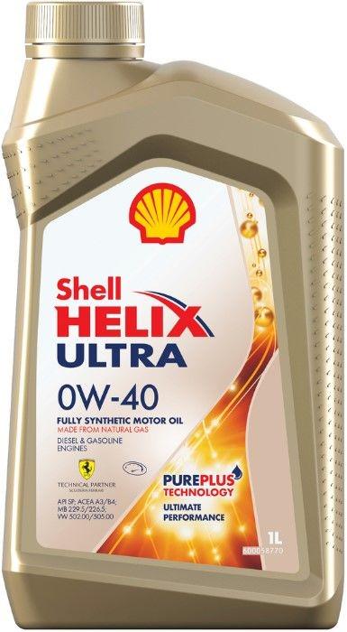 Моторное масло SHELL Helix Ultra 0W-40 1 л Моторное масло SHELL Helix Ultra 0W-40 1 л
