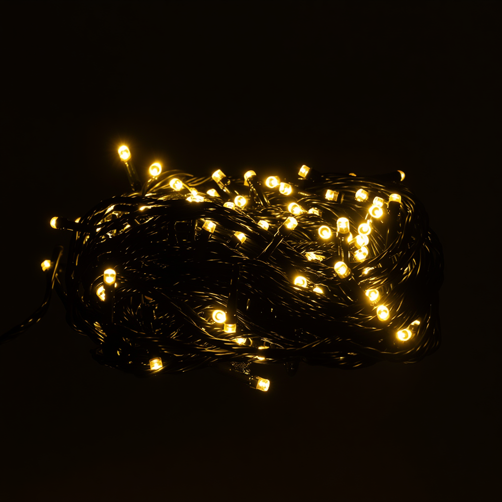 Гірлянда Нитка 120 LED 10 м Жовтий (W120LED10MBY)