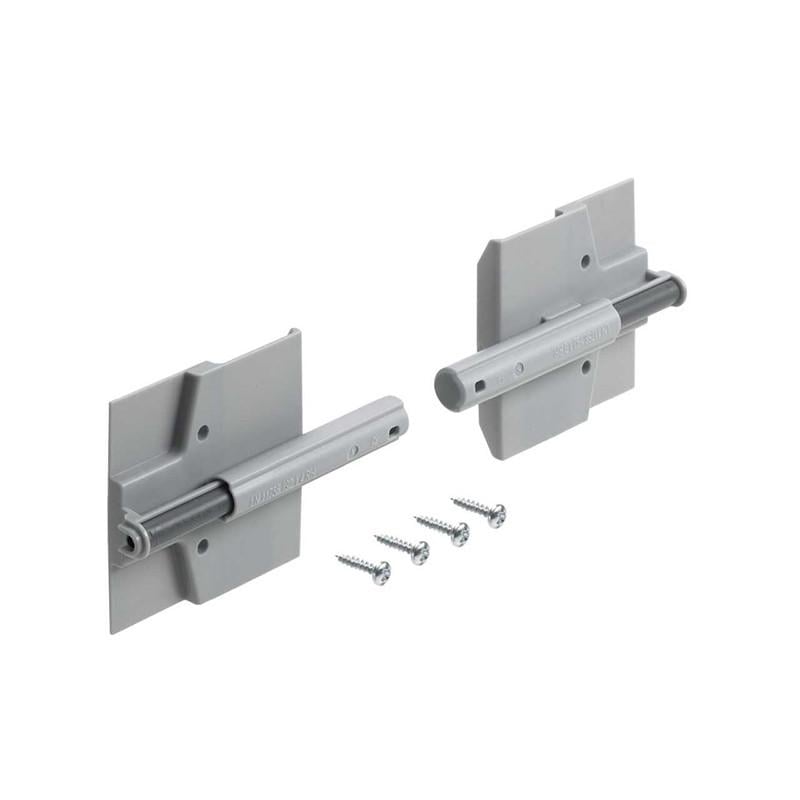 Комплект демпферів Hettich SilentSystem TopLine L v2.0 на зіткнення 3-дверної шафи 50 кг (9254630)