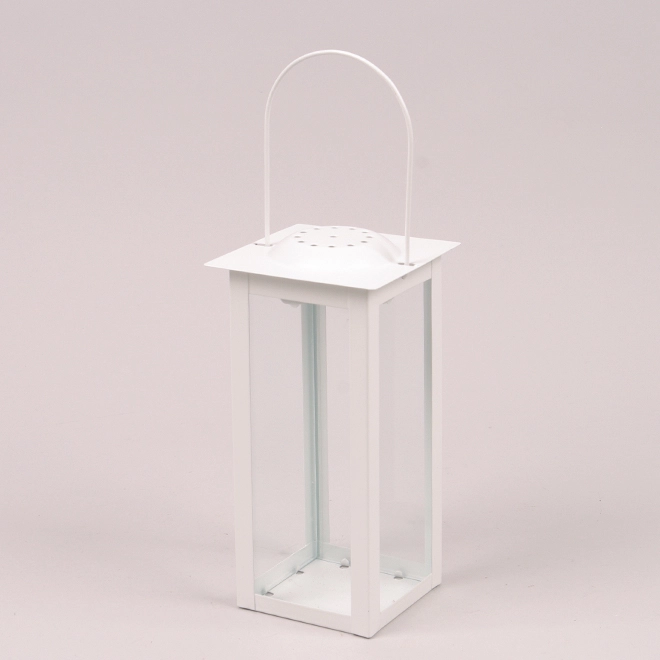 Подсвечник-фонарь металлический CL-58SN (45417)