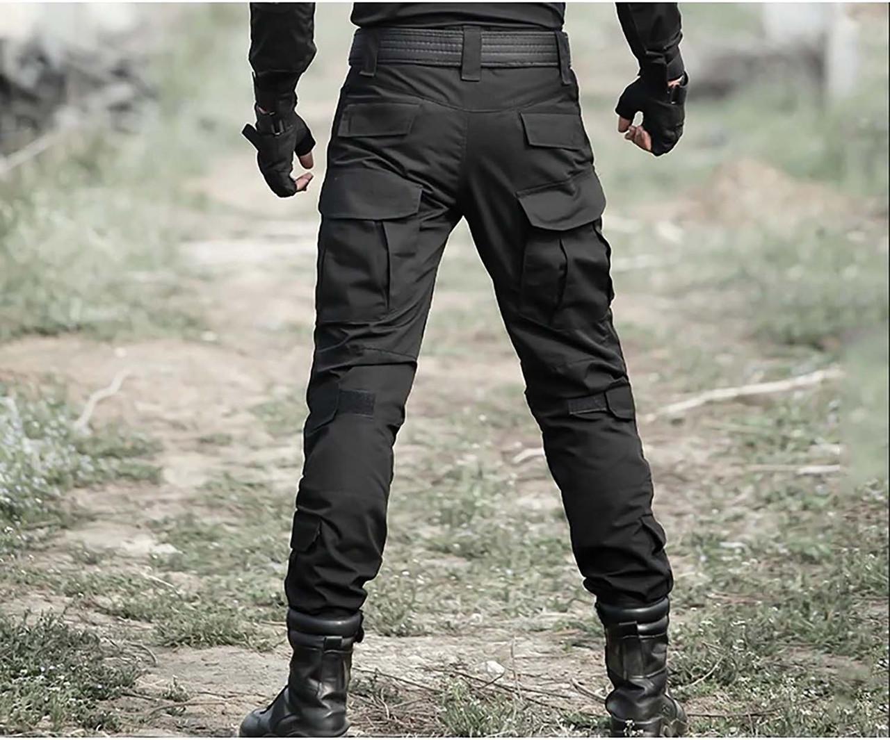 Брюки мужские рипстоп с наколенниками XXL Черный - фото 7