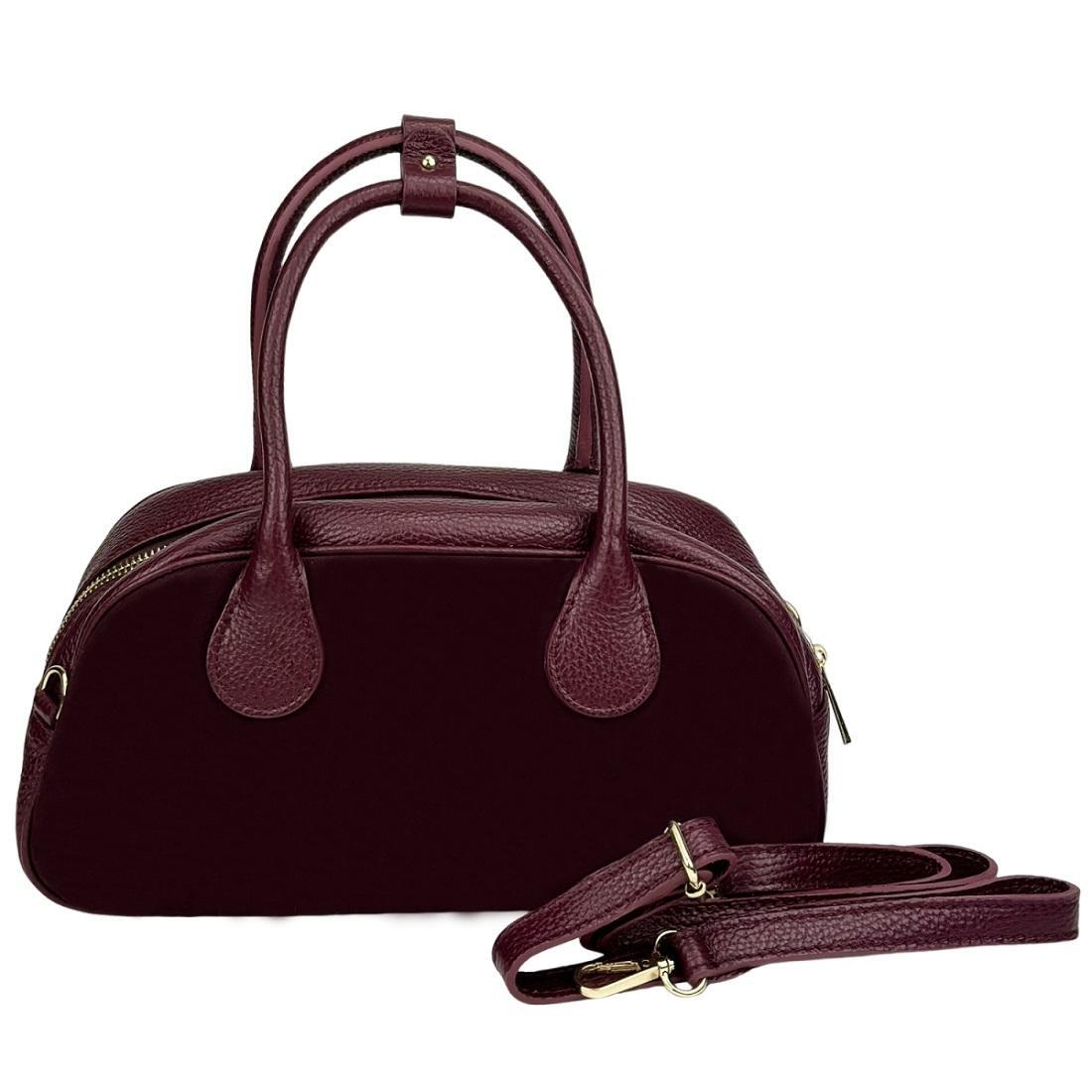 Женская сумка Royal Bag F-IT-3017BO замшевая Бордовый (8081) - фото 3 Женская сумка Royal Bag F-IT-3017BO замшевая Бордовый (8081) - фото 3