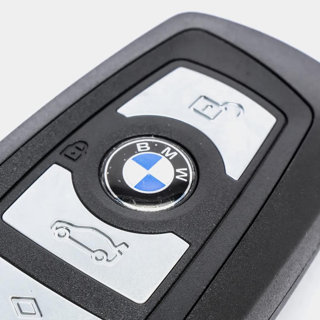 Корпус ключа для BMW F01/F02/F06/F07/F10/F11/F12/F13/F20/F21/F22/F23/F25/F26/F30/F31/F32/F33/F34 на 4 кнопки Черный (10421667) - фото 2