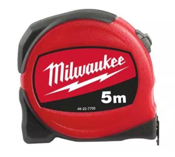 Рулетка 5 м 19 мм Milwaukee SLIM (48227705)