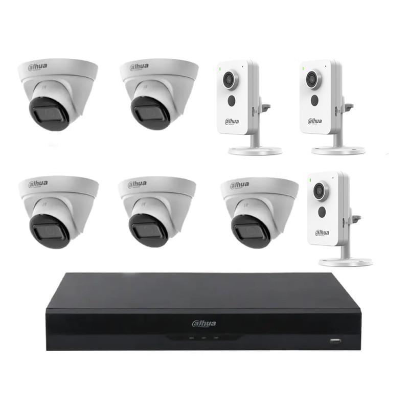 Комплект IP відеоспостереження Dahua KIT-DH194 Комплект IP відеоспостереження Dahua KIT-DH194