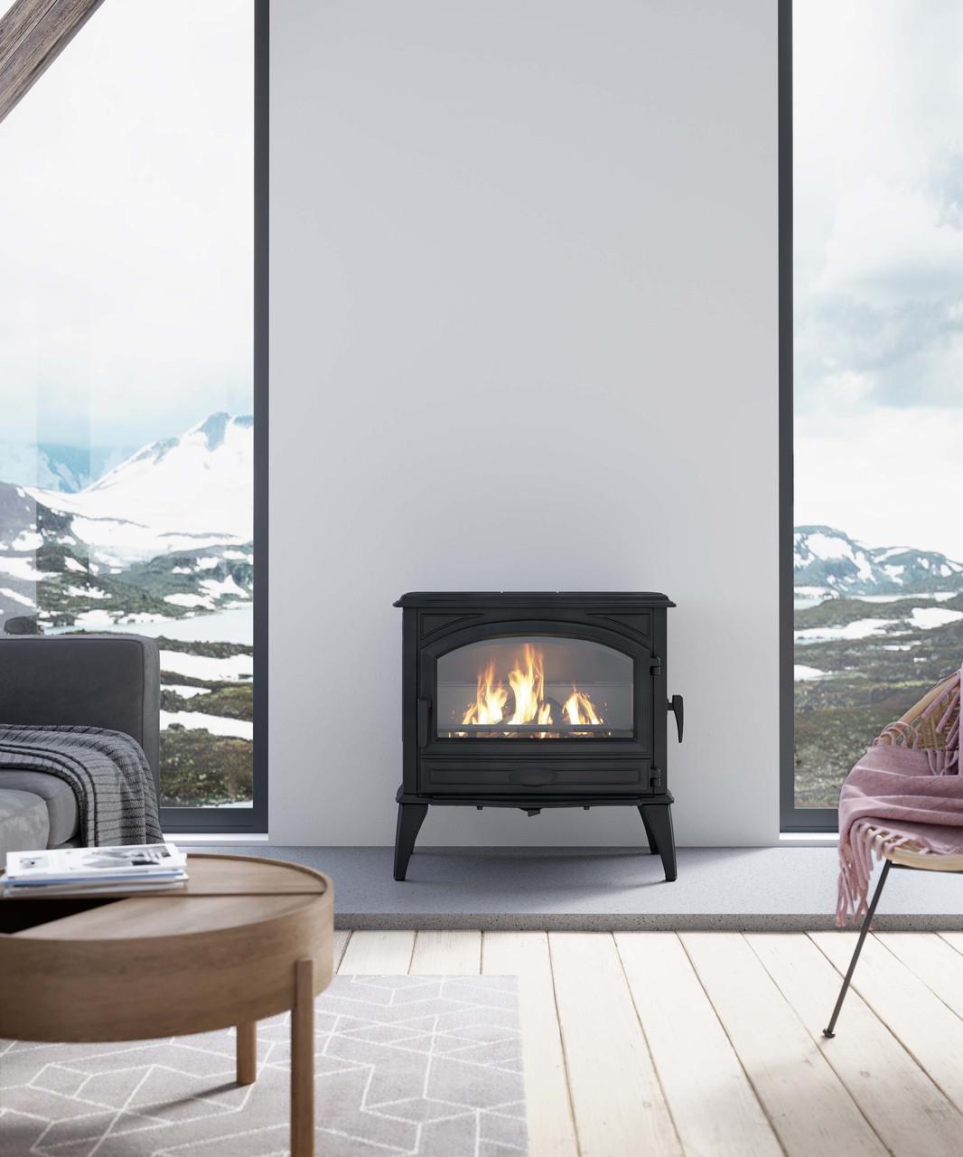 Піч-камін на дровах Dovre CLASSIC 760 WD 12 кВт - фото 4