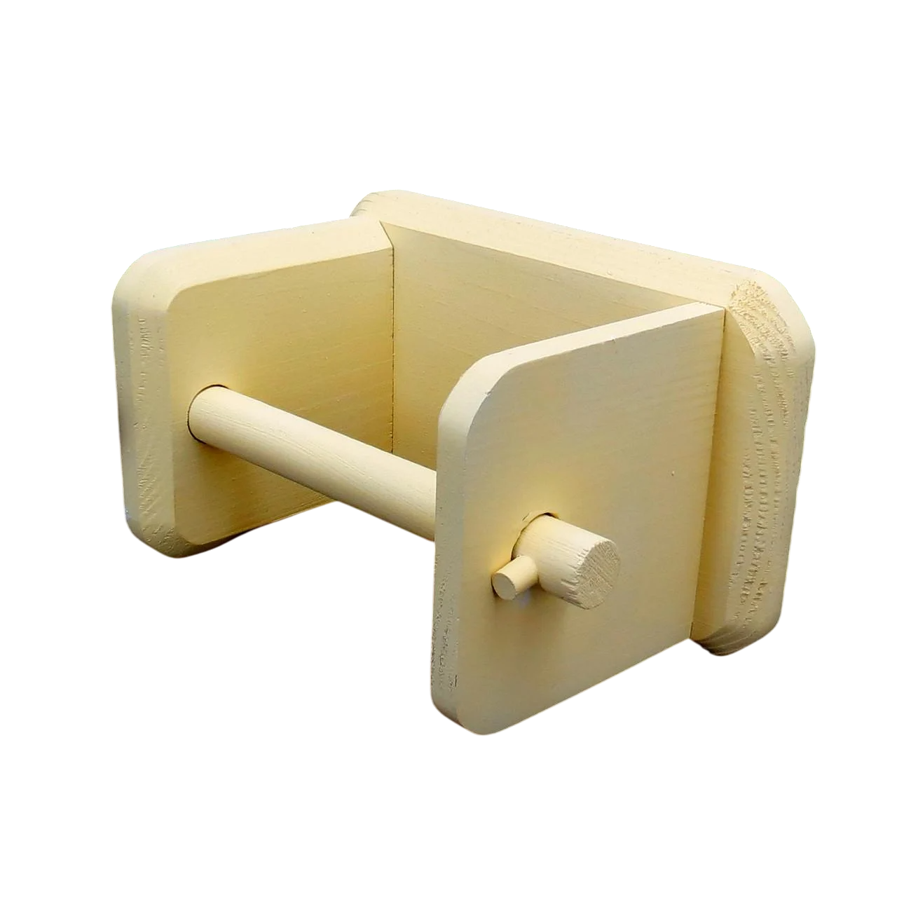 Держатель для туалетной бумаги из дерева Эйс Лимонад (ДТБ-002851)