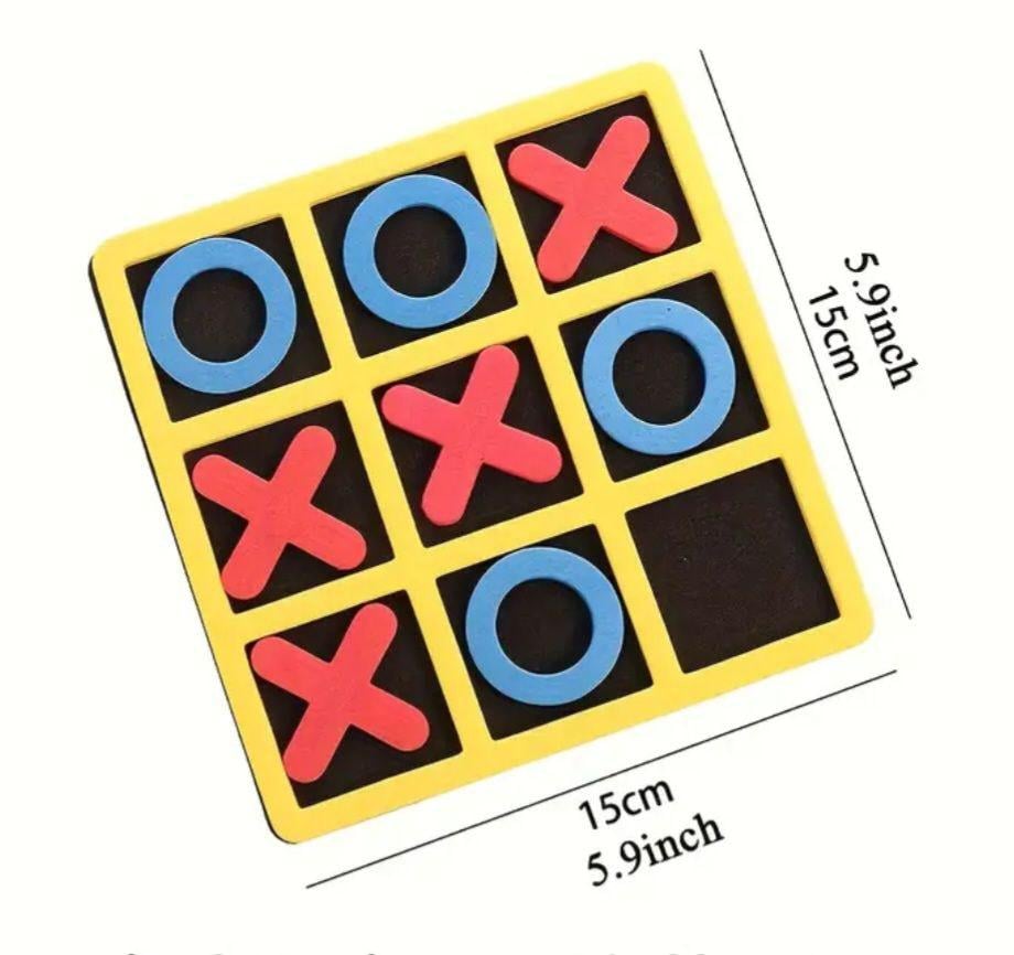 Настільна гра для дітей та дорослих Хрестики-Нолики Різнокольоровий (Т-1014) - фото 4 Настільна гра для дітей та дорослих Хрестики-Нолики Різнокольоровий (Т-1014) - фото 4