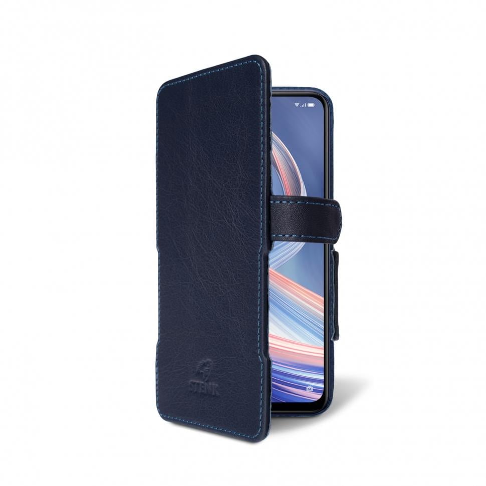Чехол книжка Stenk Prime для OPPO A92s Синий (66481) Чехол книжка Stenk Prime для OPPO A92s Синий (66481)