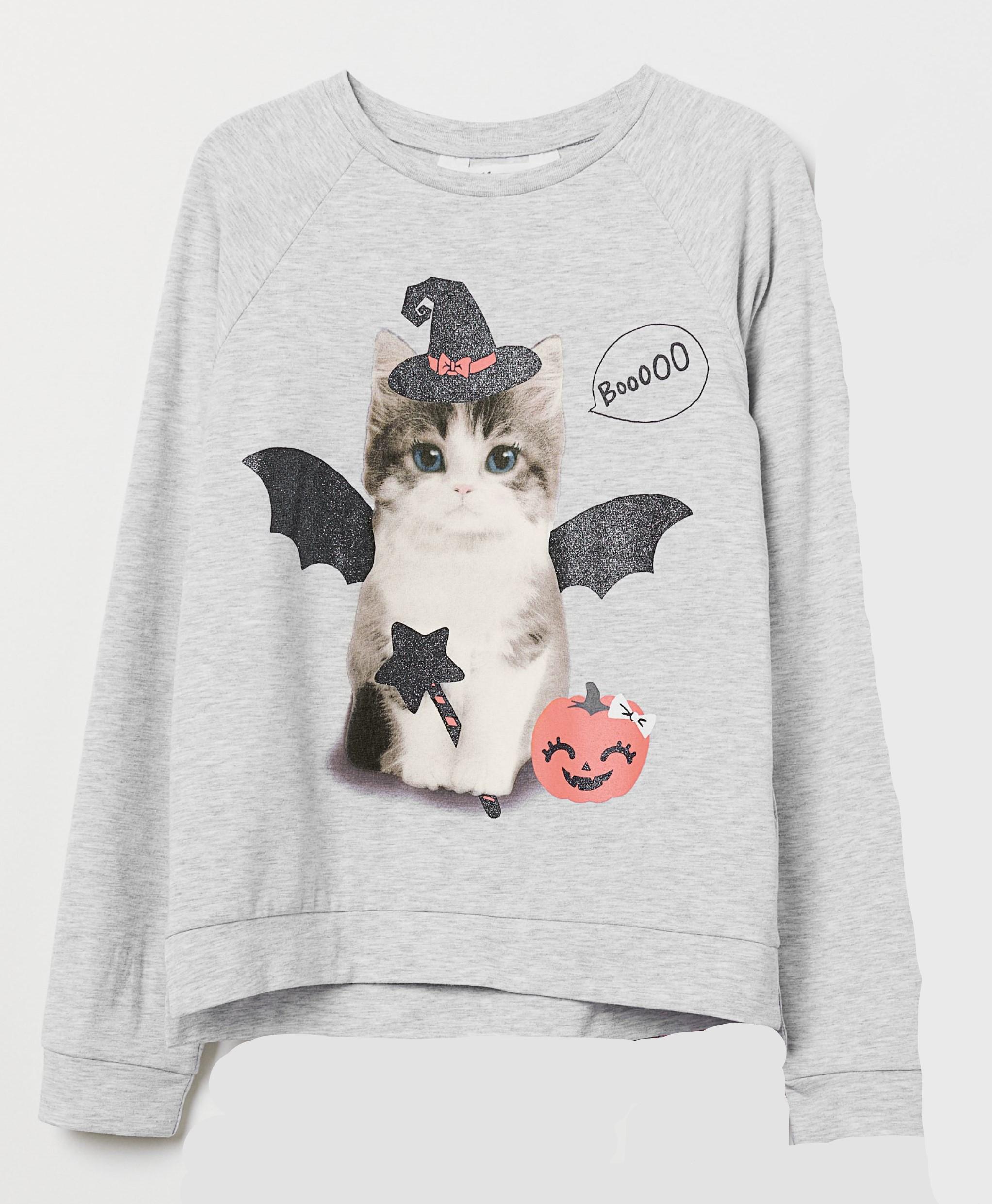 Лонгслив H&M 98-104 см Серый меланж (688018)