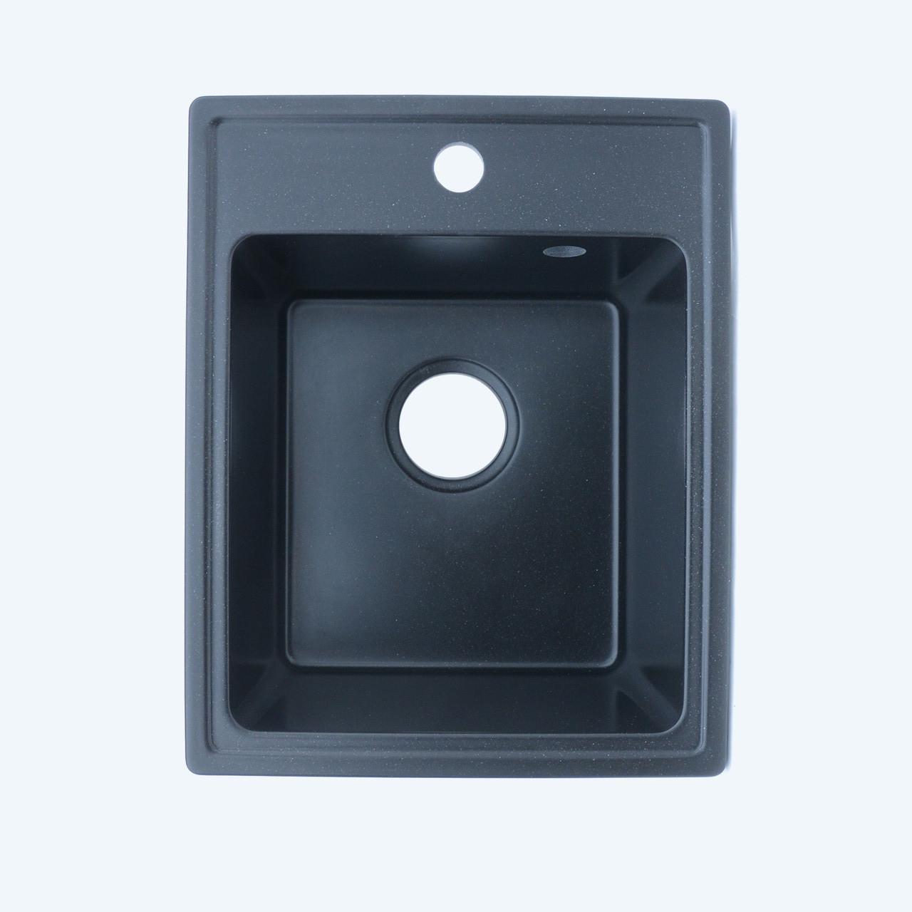 Мойка для кухни Platinum Ruby 4050 глянец Черный