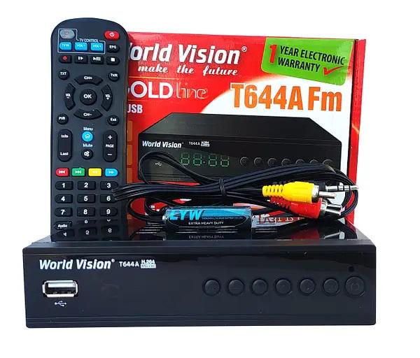 Тюнер Т2 World Vision T644A FM (18828887) - фото 4