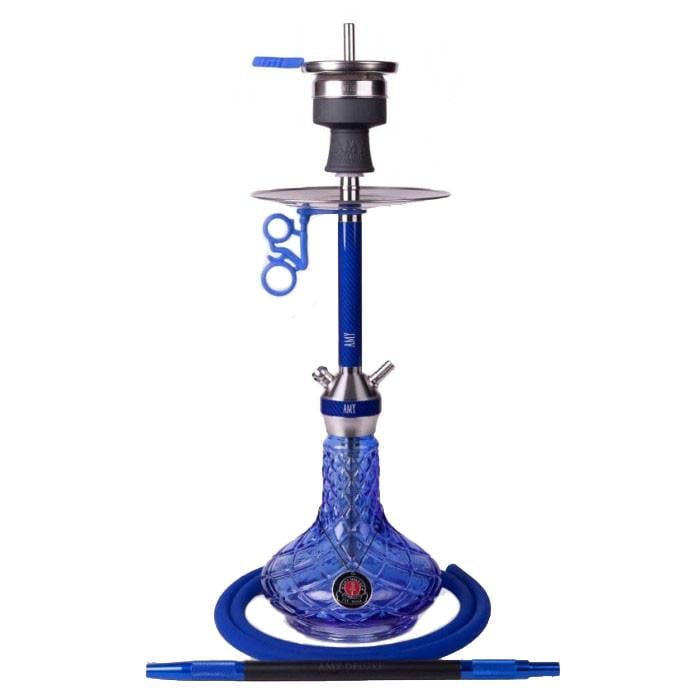 Кальян Amy Deluxe SS 32.02 S Carbinica Hybrid на 1 персону 65 см Синий (1288973653)
