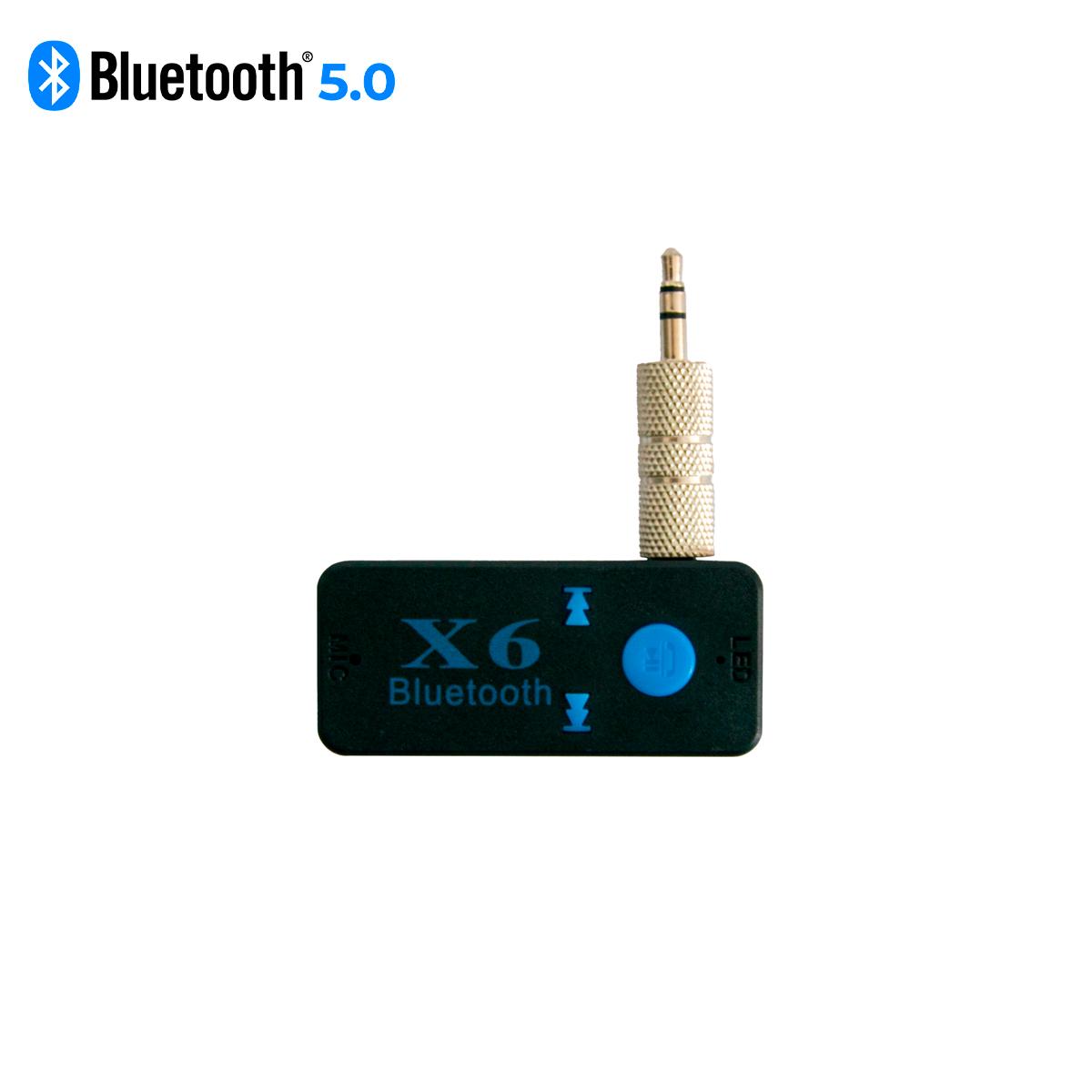 Адаптер в машину Wireless Receiver X-6 Bluetooth AUX Black (1010100) - фото 2