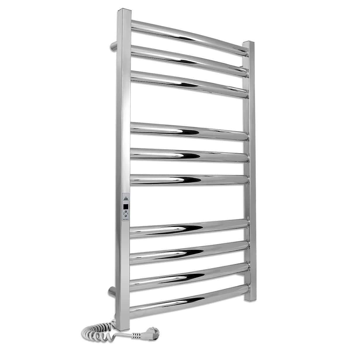 Полотенцесушитель электрический для ванной Laris Гранд П10 из нержавеющей стали 500х900 мм Е Хром (147-127-73207364)