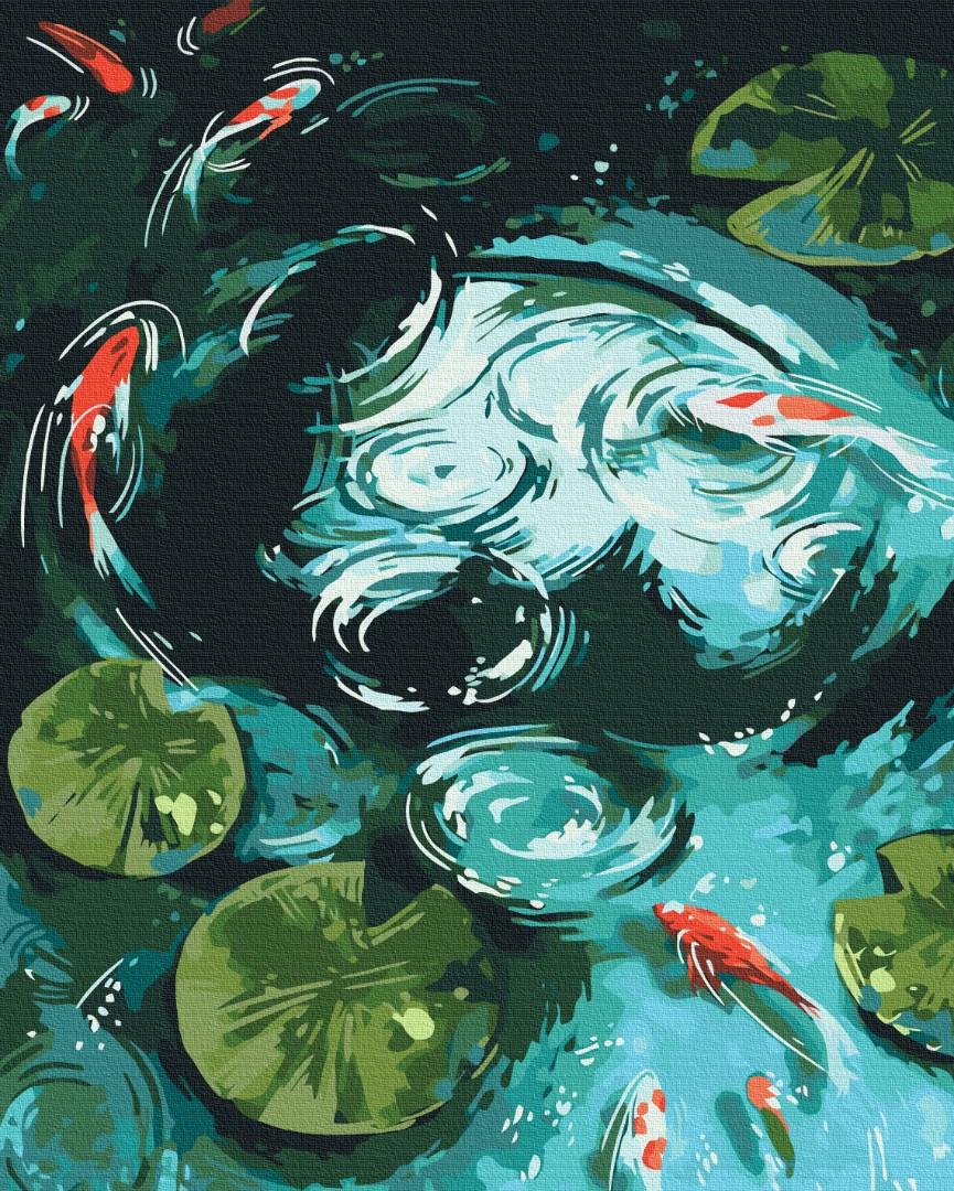 Картина по номерам BrushMe Дзен BS53579 холст на подрамнике 40х50 см (1834798878)