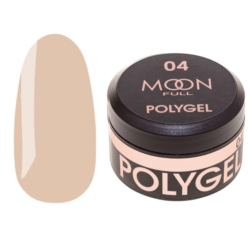 Полигель для наращивания Moon Full Poly Gel №04 15 мл