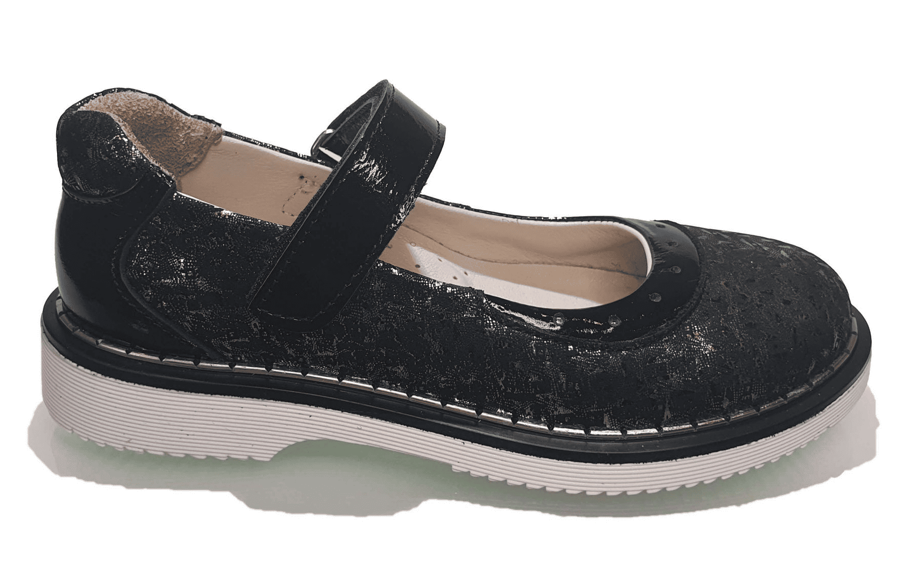 Туфли для девочки ортопедические Minicolor 012.02 р. 39 25,3 см Черный (4303383396)