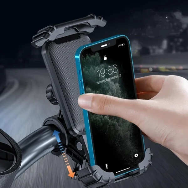 Держатель для телефона 13-18,5х8,5 см Черный (D00651) - фото 2 Держатель для телефона 13-18,5х8,5 см Черный (D00651) - фото 2