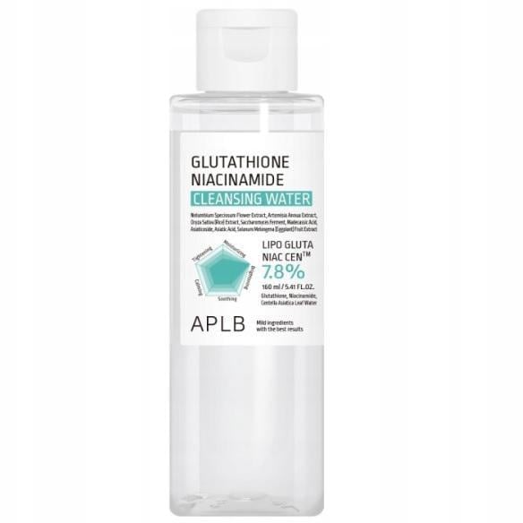 Мицеллярная вода с глутатионом и ниацинамидом APLB Glutathione Niacinamide Cleansing Water 160 мл