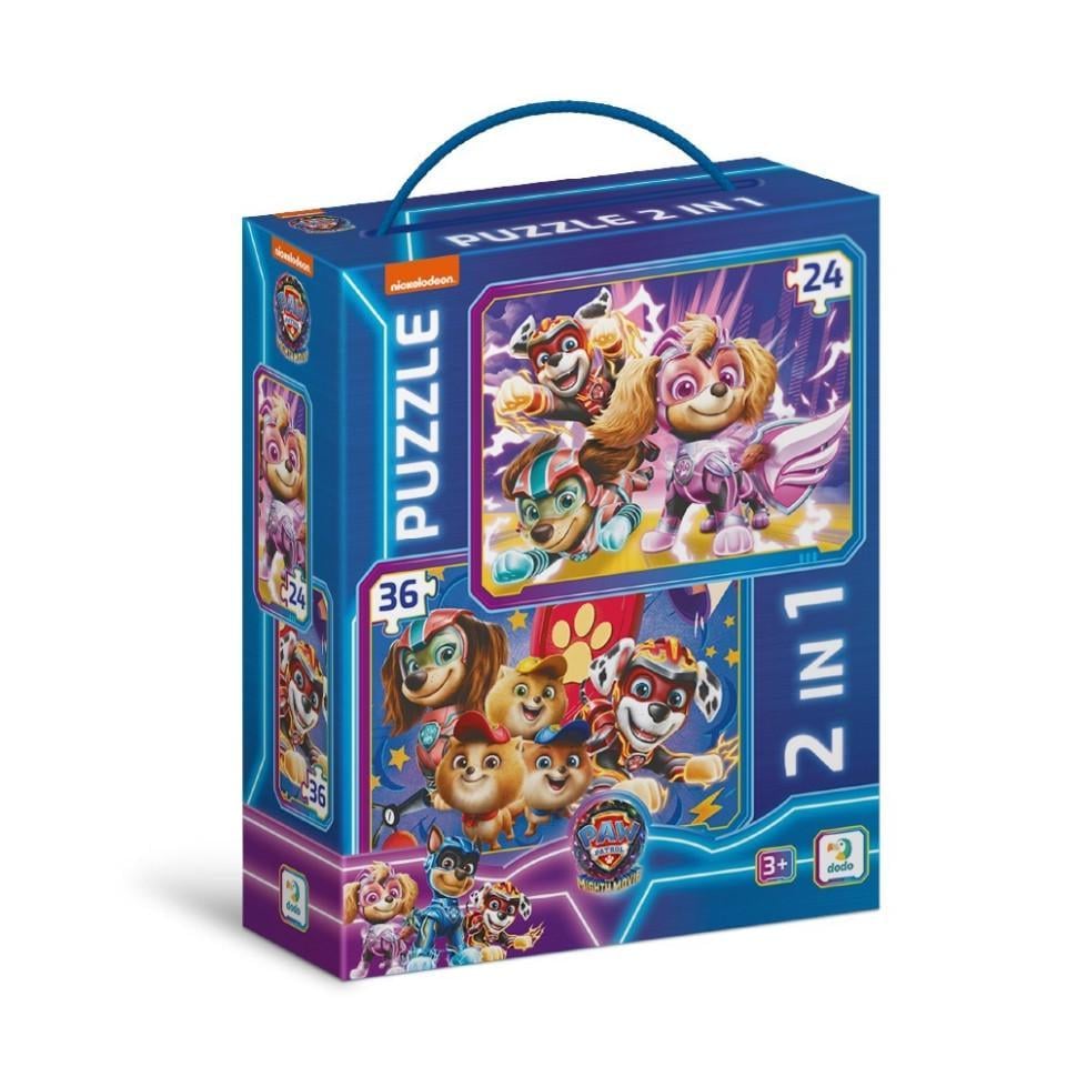 Пазл дитячий DoDo 2в1 Зберігаємо світ у безпеці! 200573 36 ел.