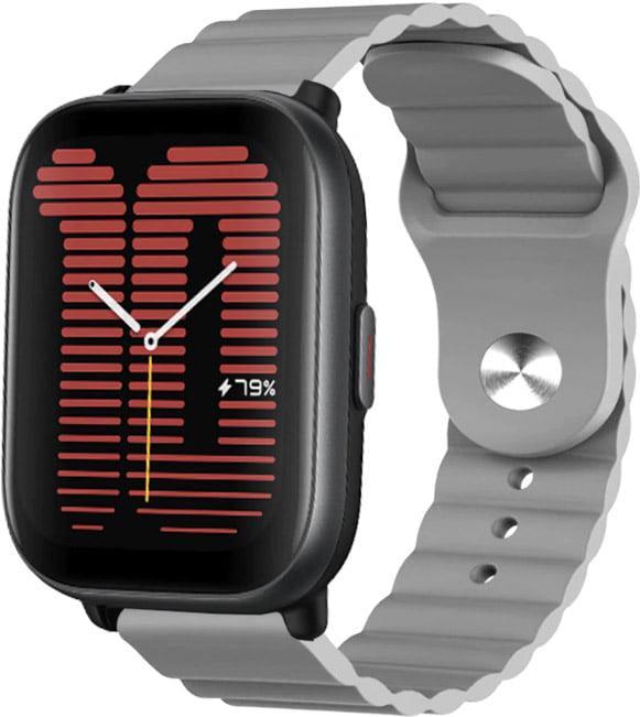 Ремінець Wave для смарт-годинника Amazfit Active Grey (38431-33)