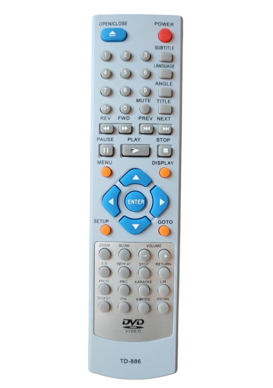 Пульт для DVD Alpari TD-886 (1472773232)