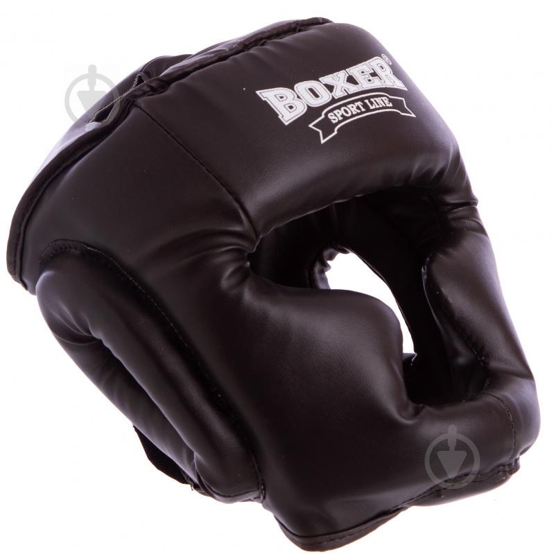 Шолом боксерський BOXER 2036 L Чорний