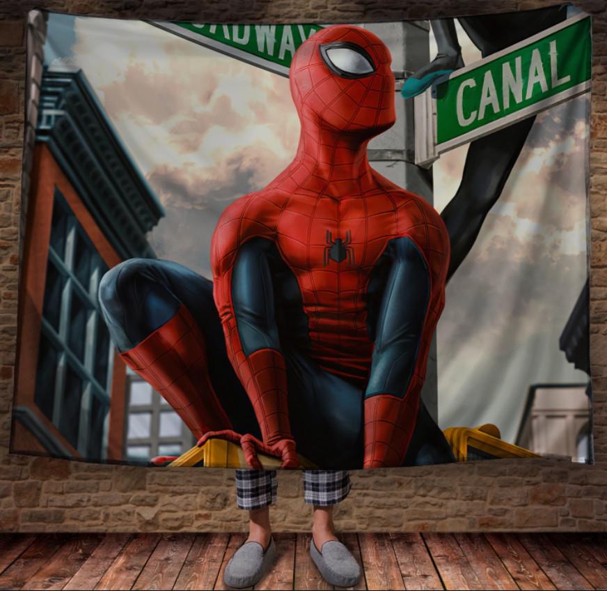 Плед с 3D принтом Человек-паук Герой 150x200 см (epi_1157)