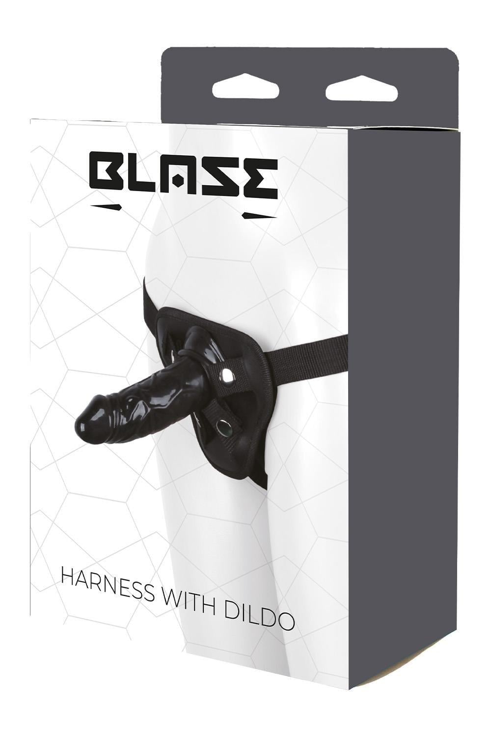 Страпон жіночий на трусиках Dream Toys Blaze Чорний (DT21654)